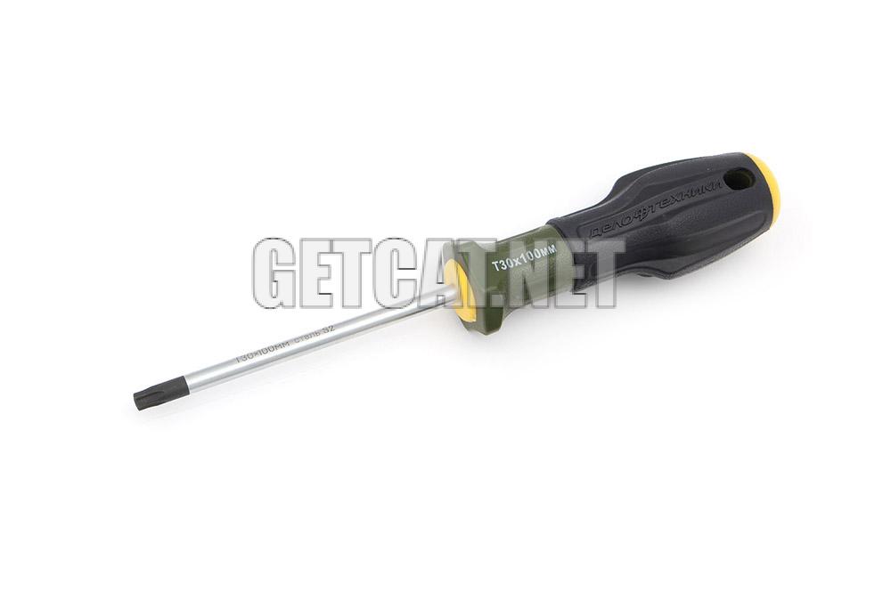 Отвёртка TORX с отверстием T30×100мм - 726030