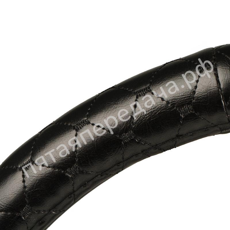 Чехол на руль строчка экокожа 37-39см Heyner - 602000
