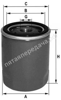 Фильтр масляный - 8200257642