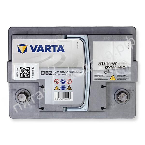 Батарея аккумуляторная, 12В 60А/ч - 560901068D852