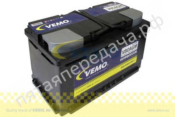 Батарея аккумуляторная V80AGM, 12В 80А/ч - V99170052