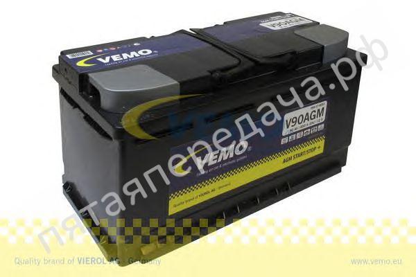 Батарея аккумуляторная V90AGM, 12В 90А/ч - V99170053